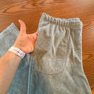 Men’s Nautica Gray Fuzzy Sweatpants
